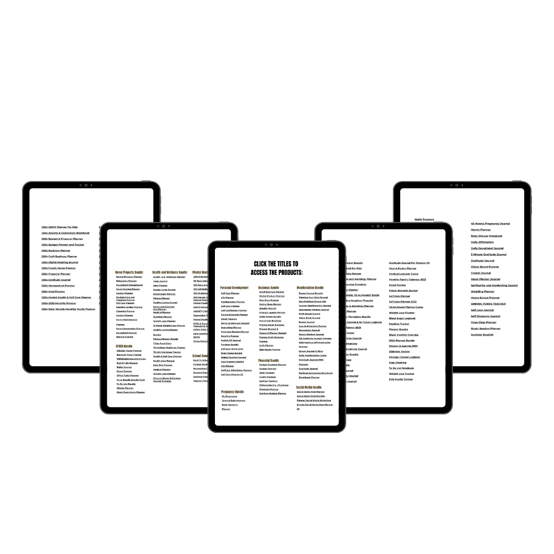 400+ Digital Product Bundle (With Resell Rights)
