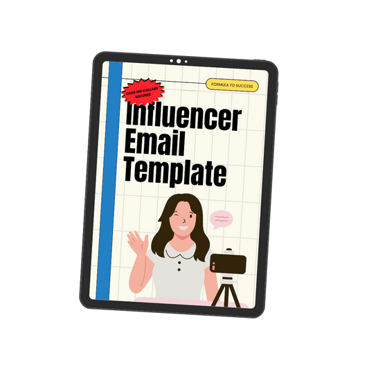 Influencer Email Template