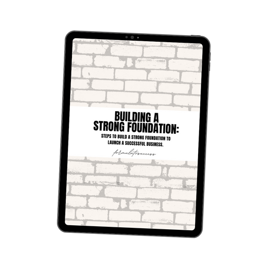 Building A Strong Foundation Ebook