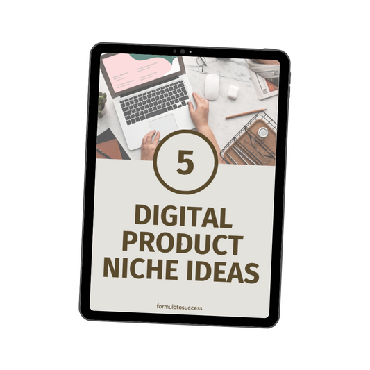 5 Digital Product Niches Ebook